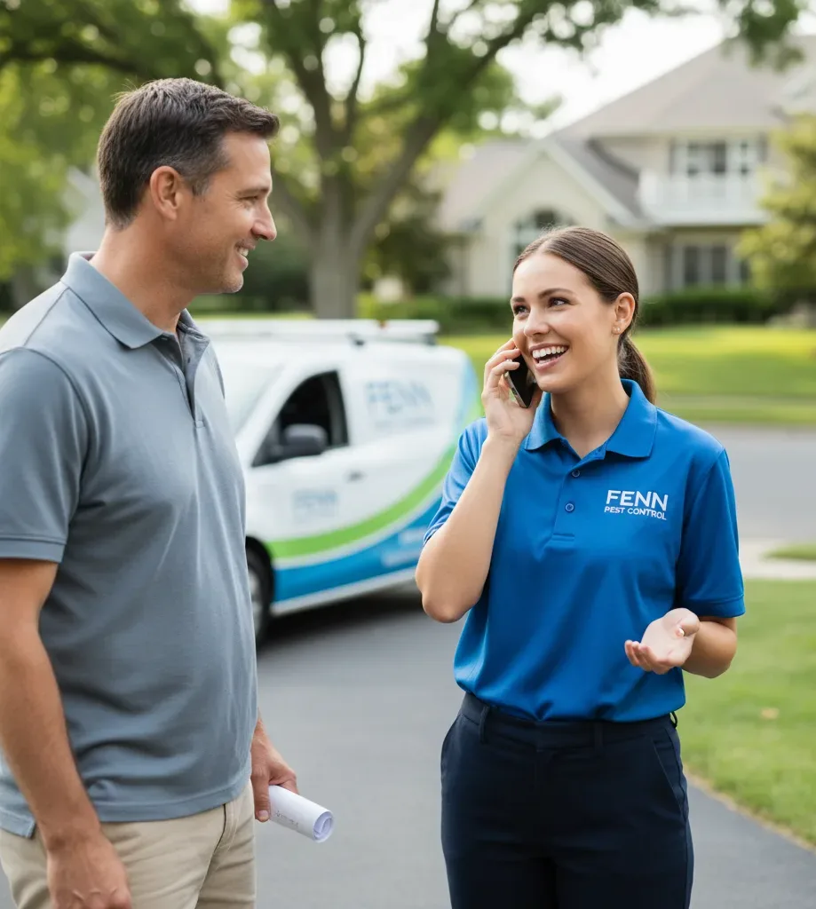 Fenn Pest Control customer support in Hendersonville